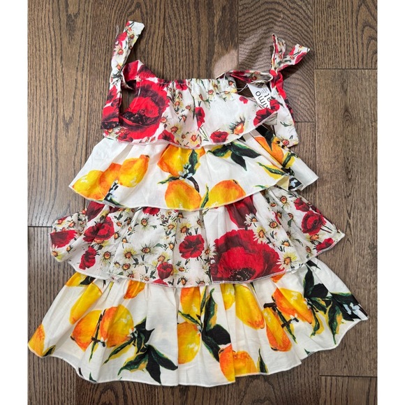 Other - Girls multilayer floral dress size 3/4 NWT